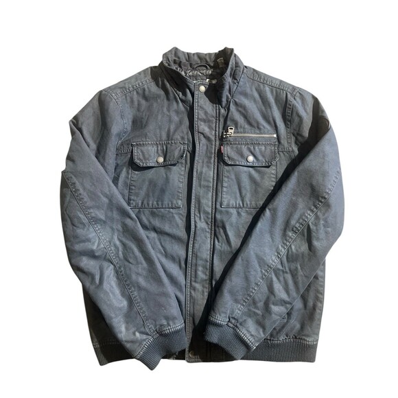 Levi's Mens Black Trucker Jacket Sz M
